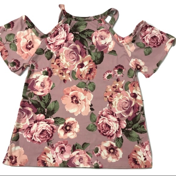 🆕 Miss Majesty Cold Shoulder Top with Necklace - Picture 2 of 3